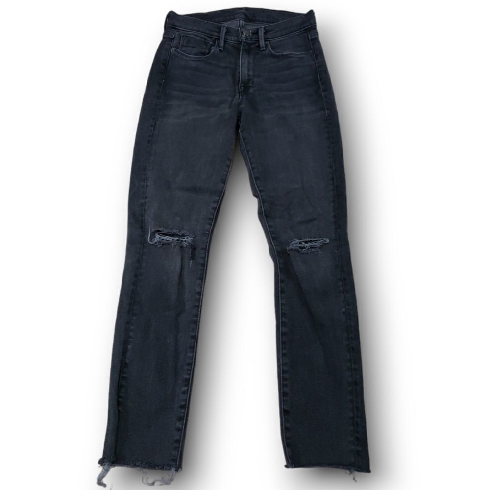 BDG Jeans Size 26 Women's BDG Crop Twig High Rise Jeans Stretch Distressed Torn